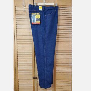 Rustler Big Men's Regular Fit Straight Leg Jeans 50X30